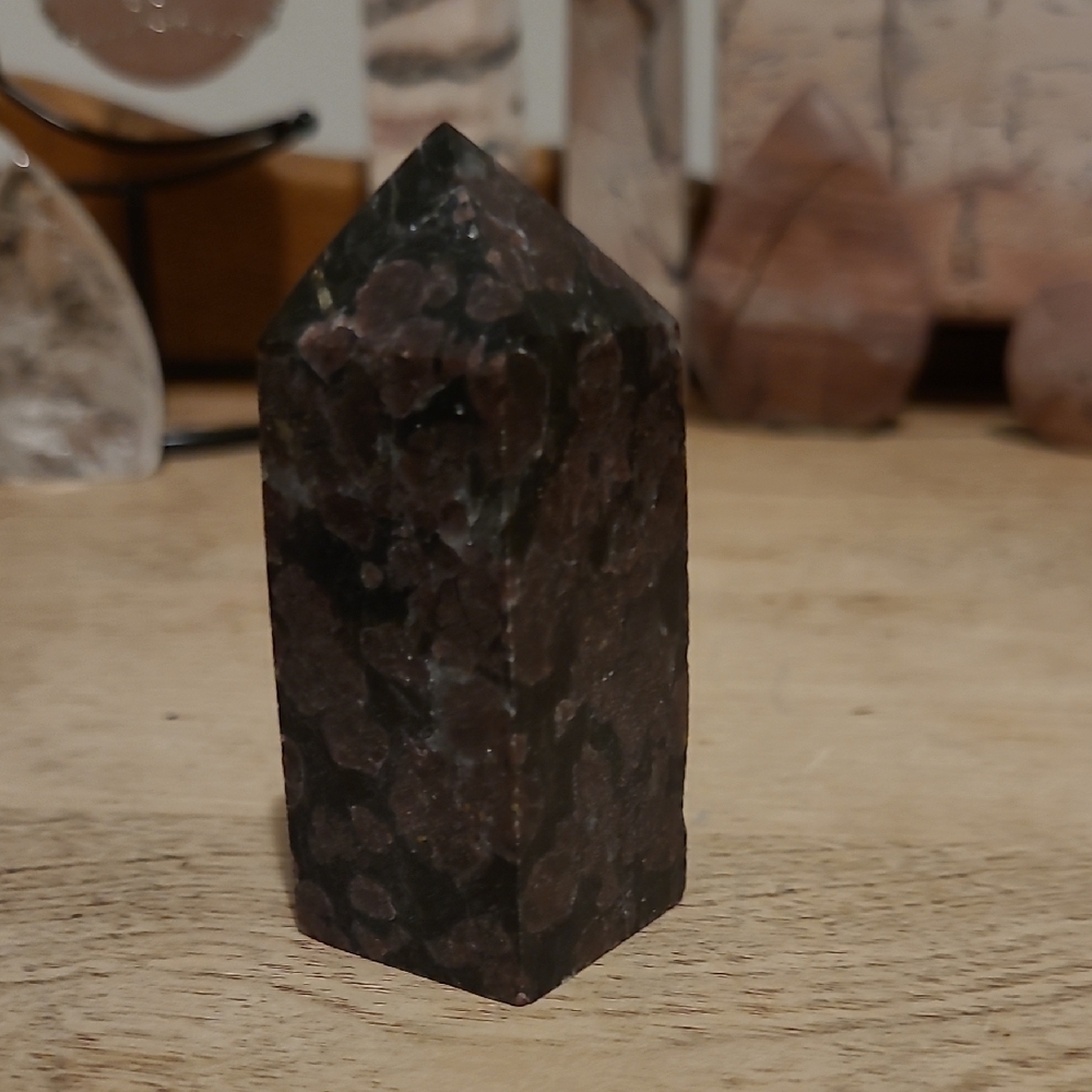 Garnet Astrophyllite Tower #2